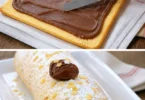 Biscuit roulé aux marrons, un dessert savoureux et festif.
