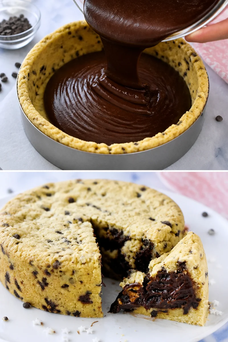 Cookie chocolat au coeur fondant, une douceur irrésistible