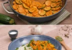 Curry de légumes végétarien savoureux et coloré dans un bol.