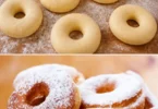 Délicieux donuts américains, parfaits pour le petit-déjeuner ou le dessert.