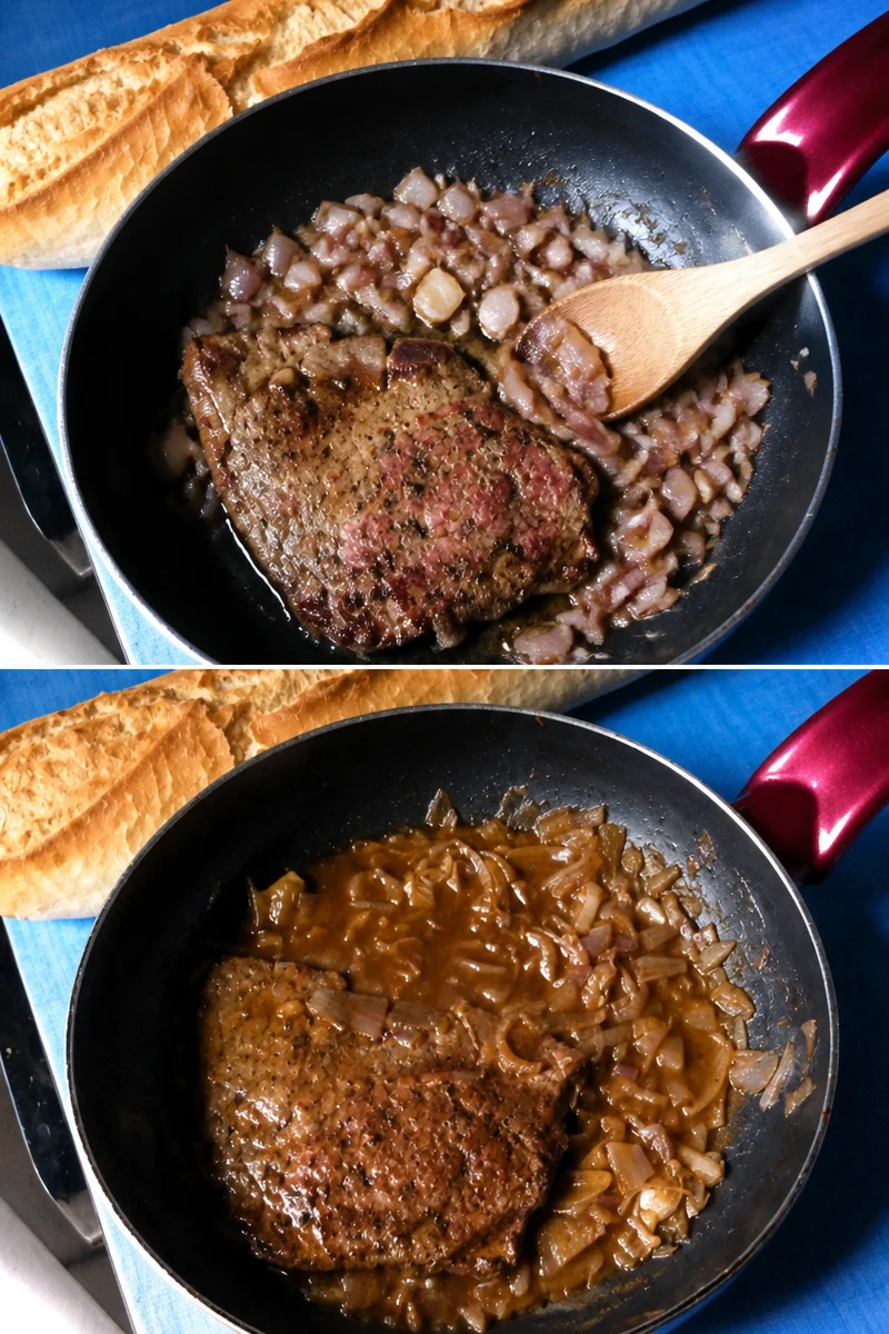 Plat de foie de veau au vinaigre garni d'herbes fraîches