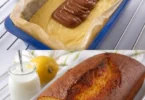 Gâteau au yaourt fourré chocolat avec une garniture délicieuse