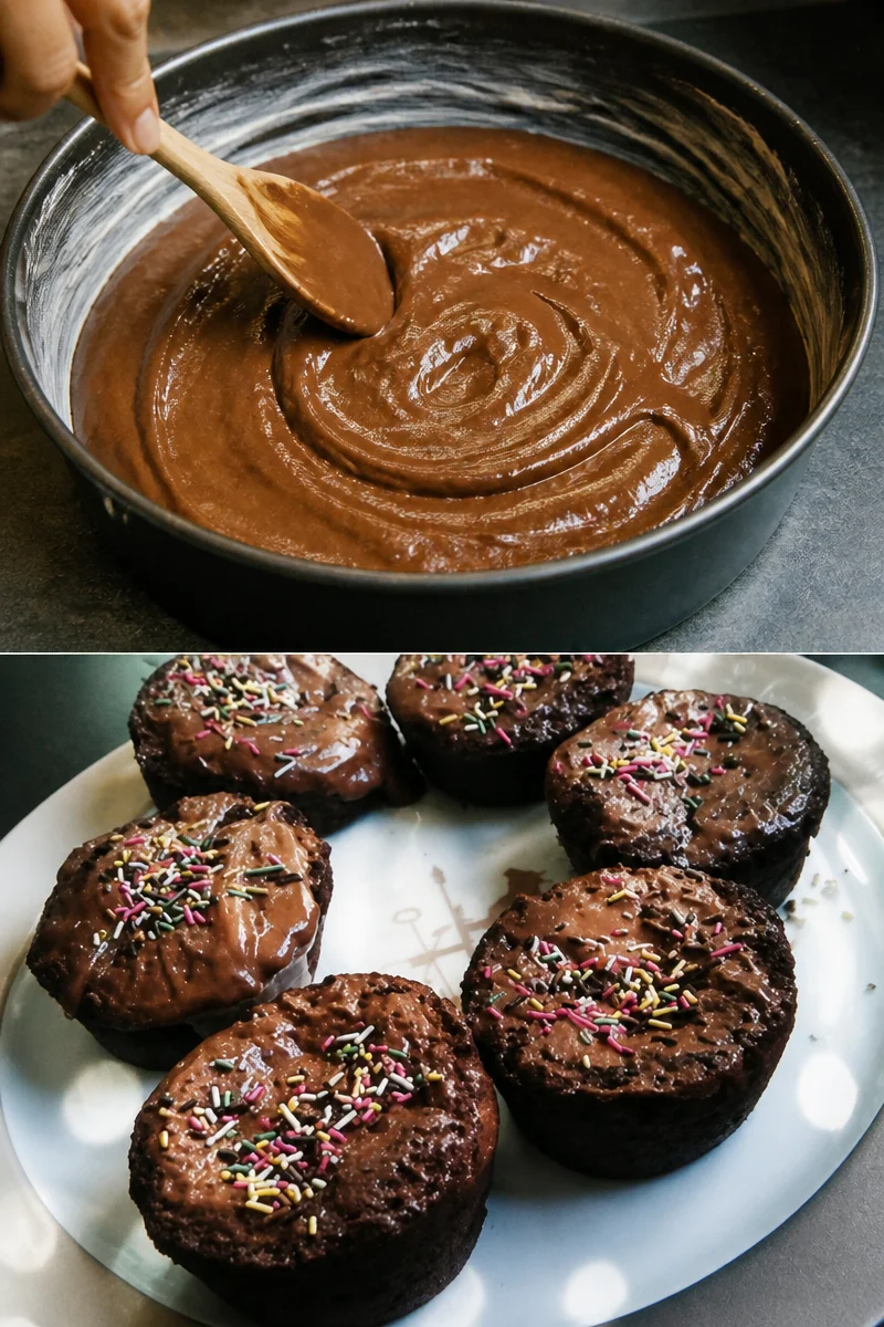 Gâteau fondant au chocolat au lait, une douceur irrésistible.