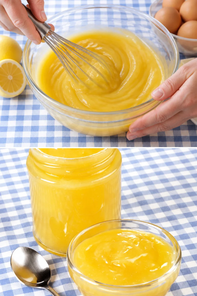 Recette de lemon curd au micro-ondes avec des citrons frais