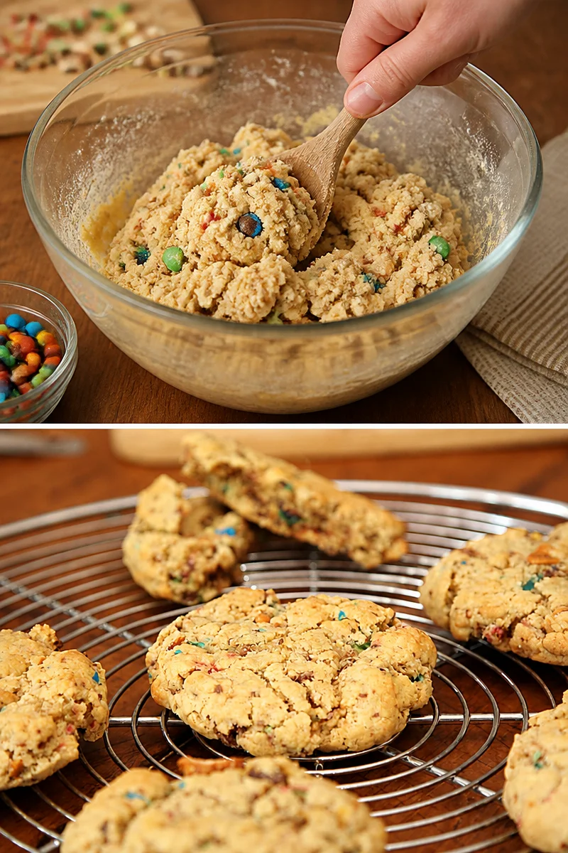 Recette de cookies aux M, délicieux et faciles à préparer