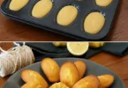 Madeleines au citron dorées et savoureuses, parfaites pour le goûter