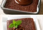Moelleux au chocolat sans gluten préparé avec de la farine de riz