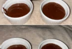 Mousse au chocolat et mascarpone dans un élégant dessert