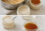 Panna cotta au caramel au beurre salé, dessert crémeux et gourmand.