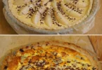 Tarte Amandine Poire Chocolat garnie de poires et de chocolat