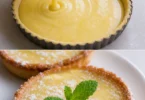 Tarte au citron maison, dessert traditionnel français avec une croûte croustillante.