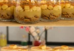 Recette de tiramisu pomme caramel beurre salé, un dessert raffiné et savoureux.