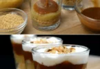 Verrines aux pommes et caramel, un dessert élégant et savoureux.